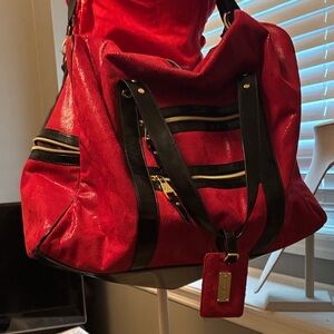 Steve Madden Red Women's Duffel Bag